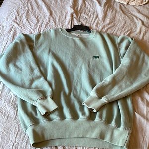 Brandy Melville green crewneck